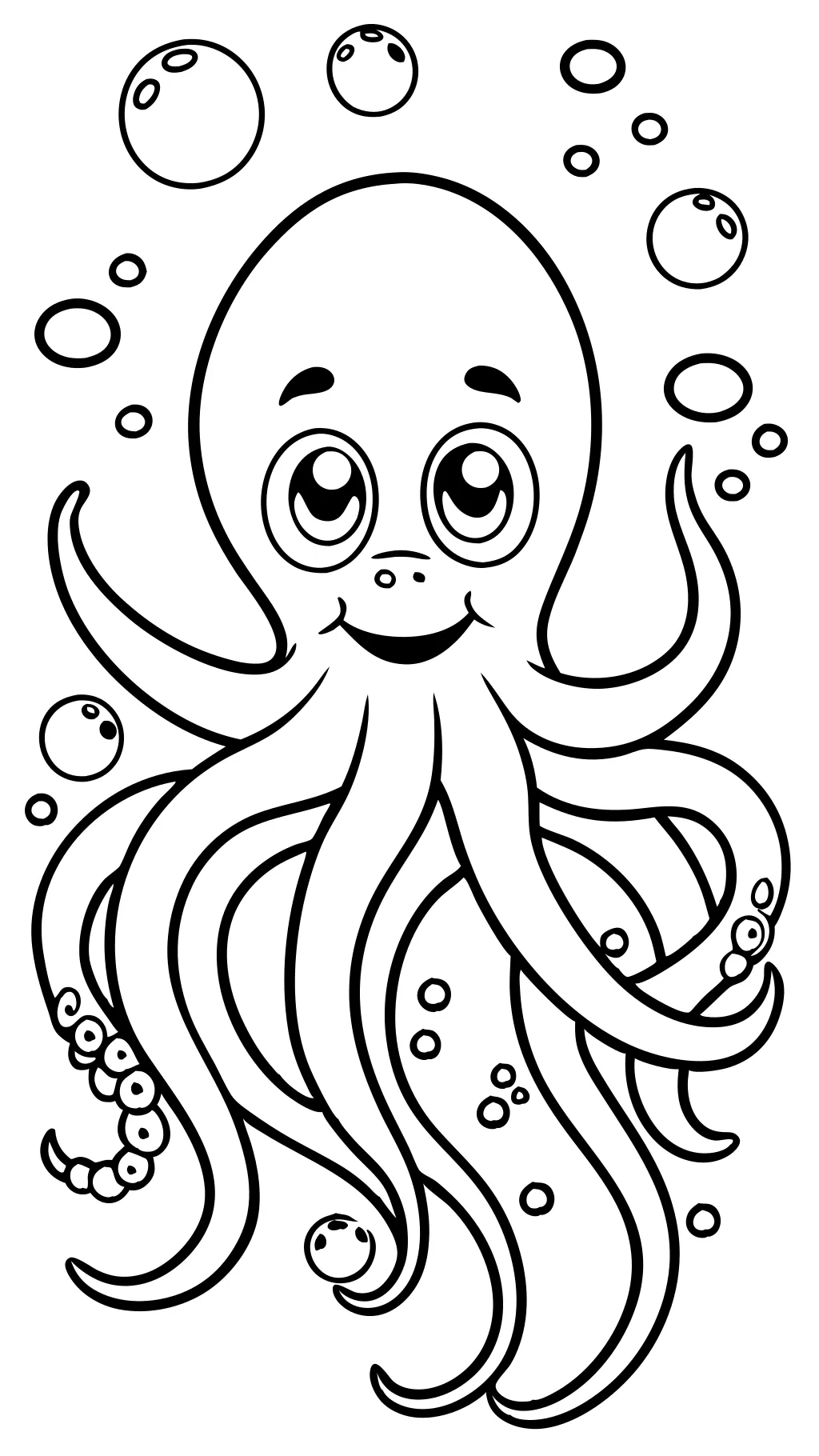 coloring pages of octopus